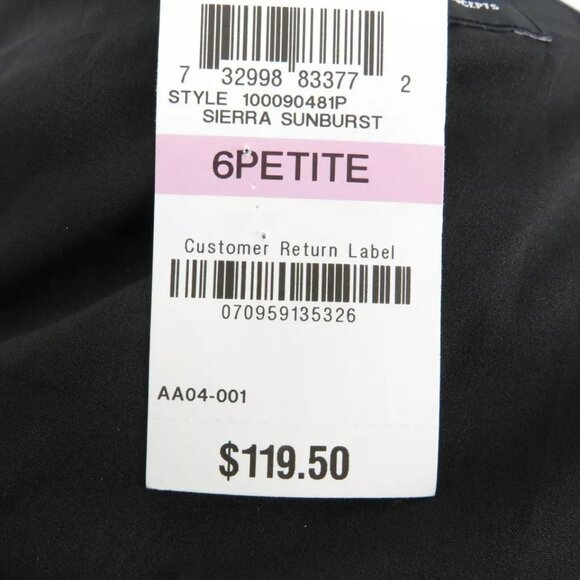 I.N.C. International Concepts Sierra Sunburst Womens Dress 6P Multicolor NWT $11 - Picture 4 of 5